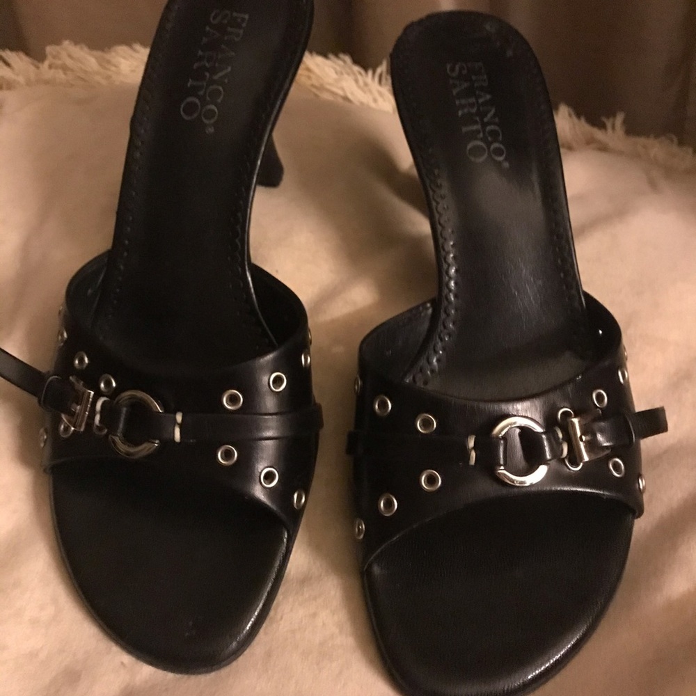 Franco Sartos black slides